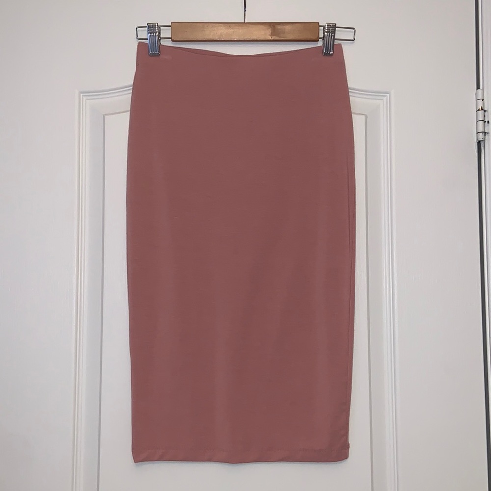 Forever 21 Pink Midi Skirt size S